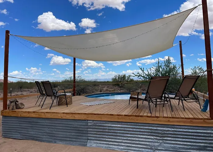 Luxury tent Saguaroglamp Marana