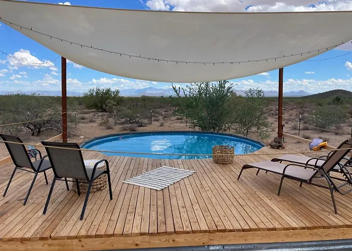 Luxury tent Saguaroglamp *