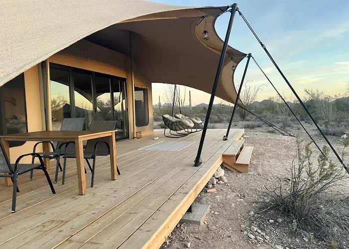 Saguaroglamp Luxuszelt